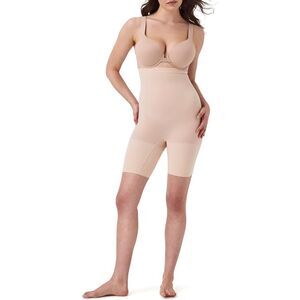 Spanx Tummy Control High-waisted Power Short nude XL